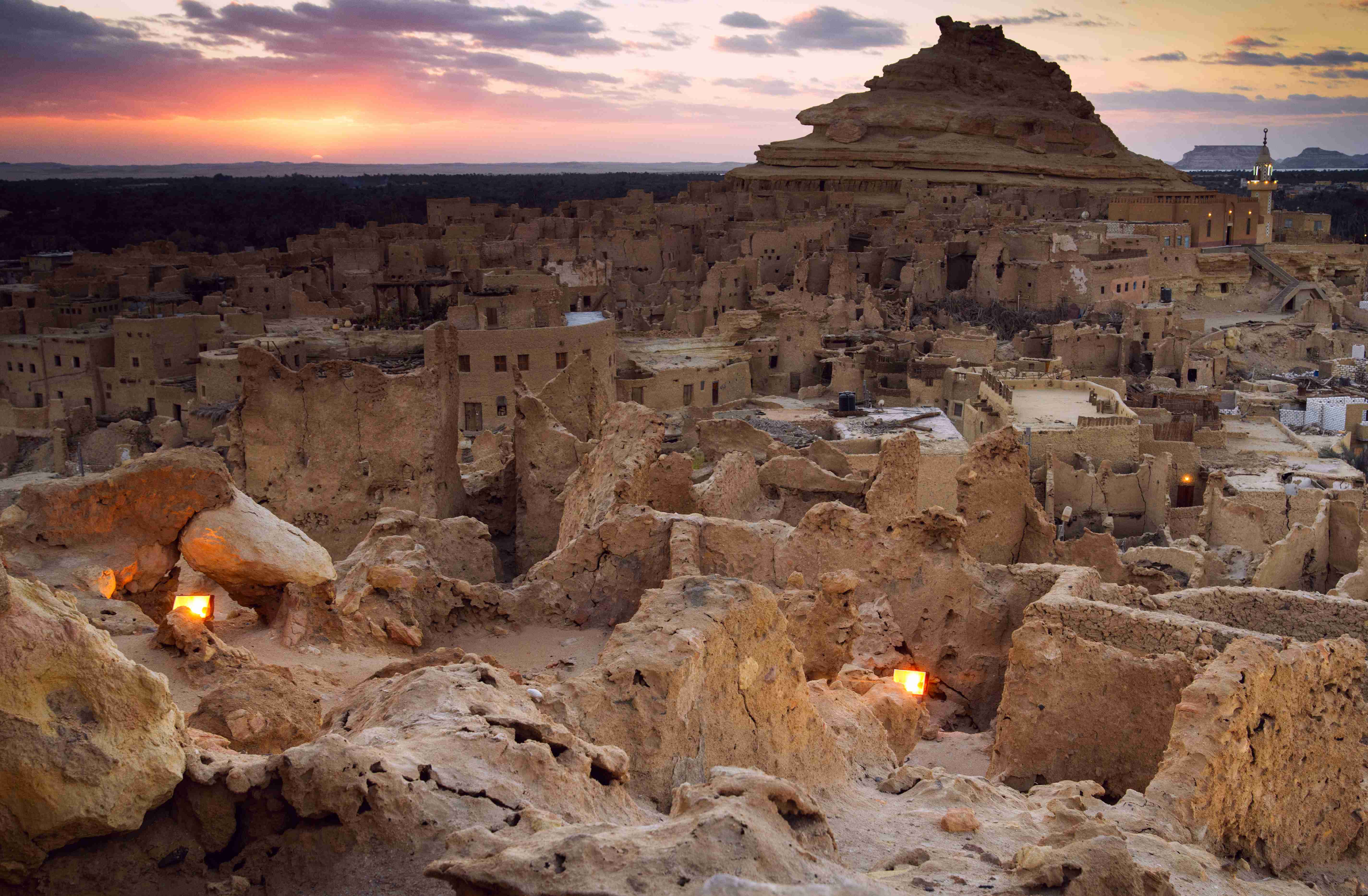 Shali Fortress in Siwa …. The remote city