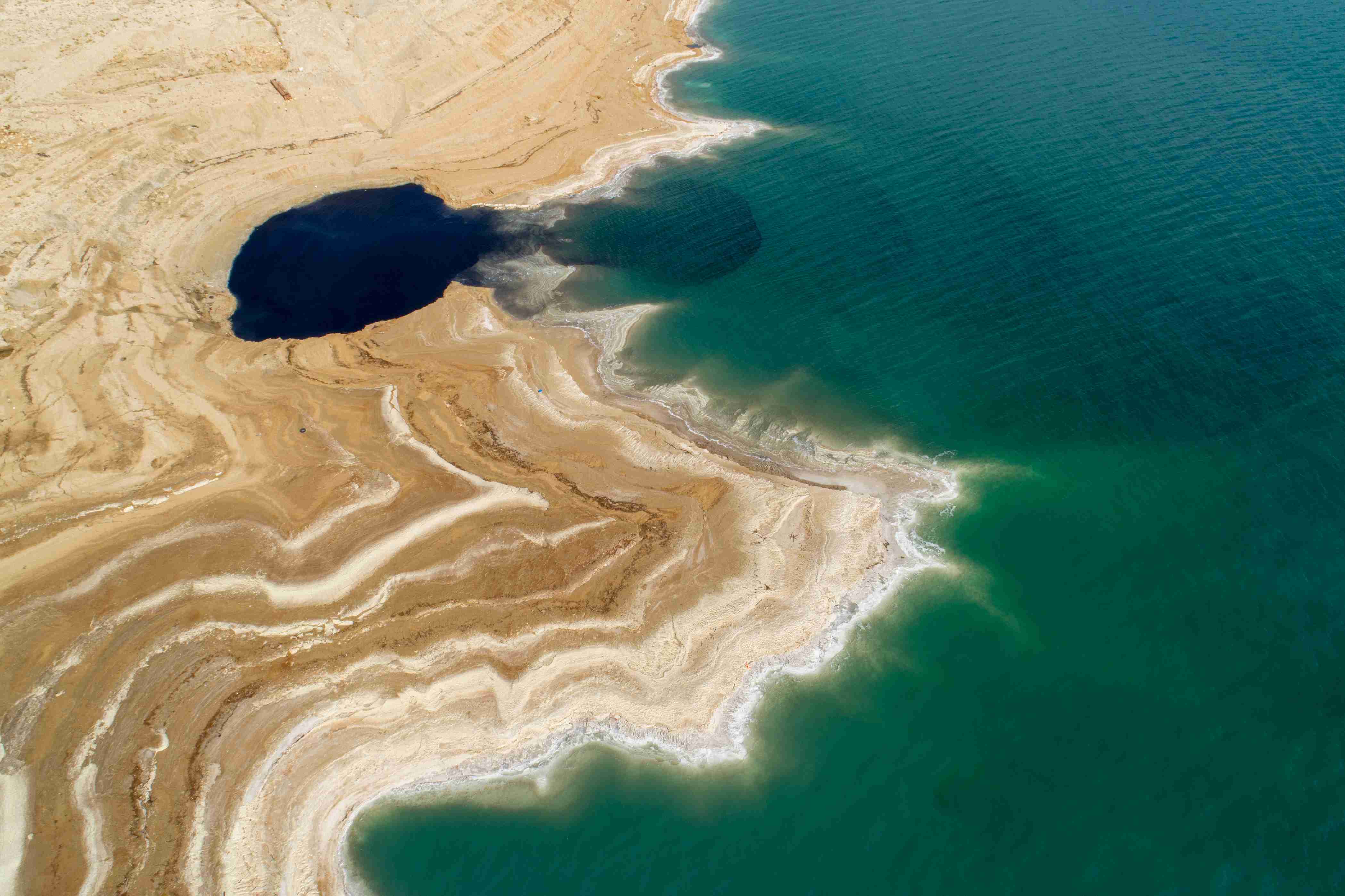Sink Hole Dead sea
